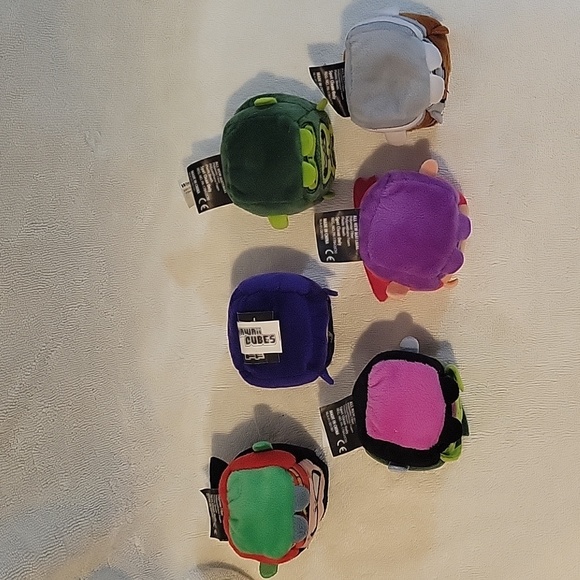 Set of 6 Kawaii Cubes Teen Titans Go! - Picture 7 of 7